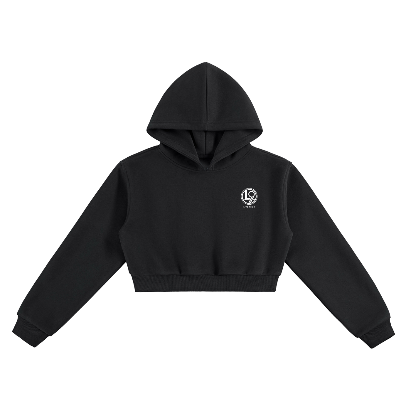 Essential Cropped Hoodie