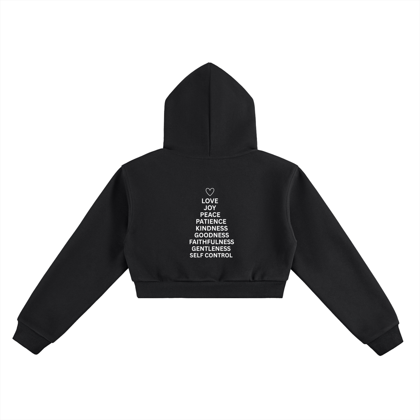 Essential Cropped Hoodie