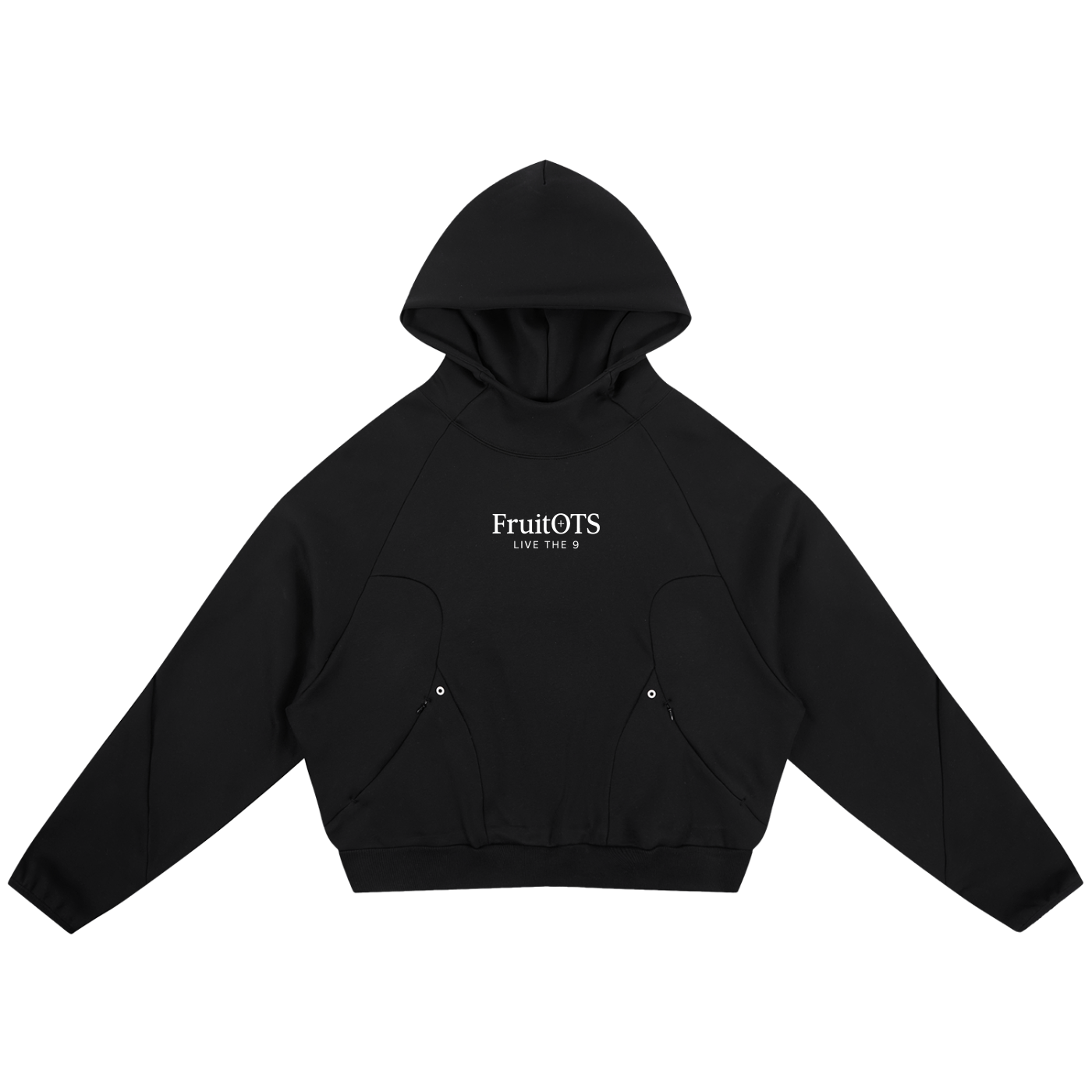 Hoodie Curved Panel Raglan (peacemaker)