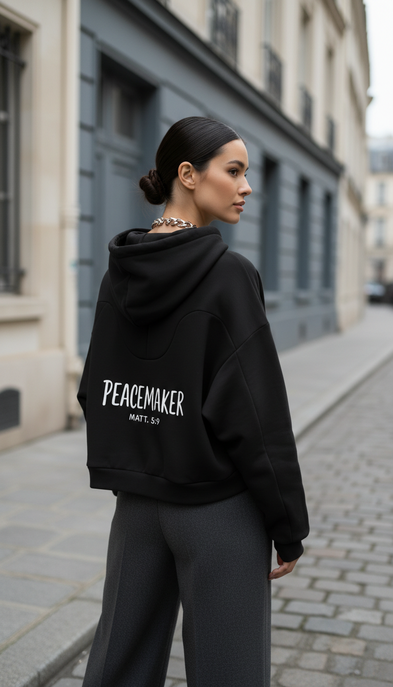 Hoodie Curved Panel Raglan (peacemaker)