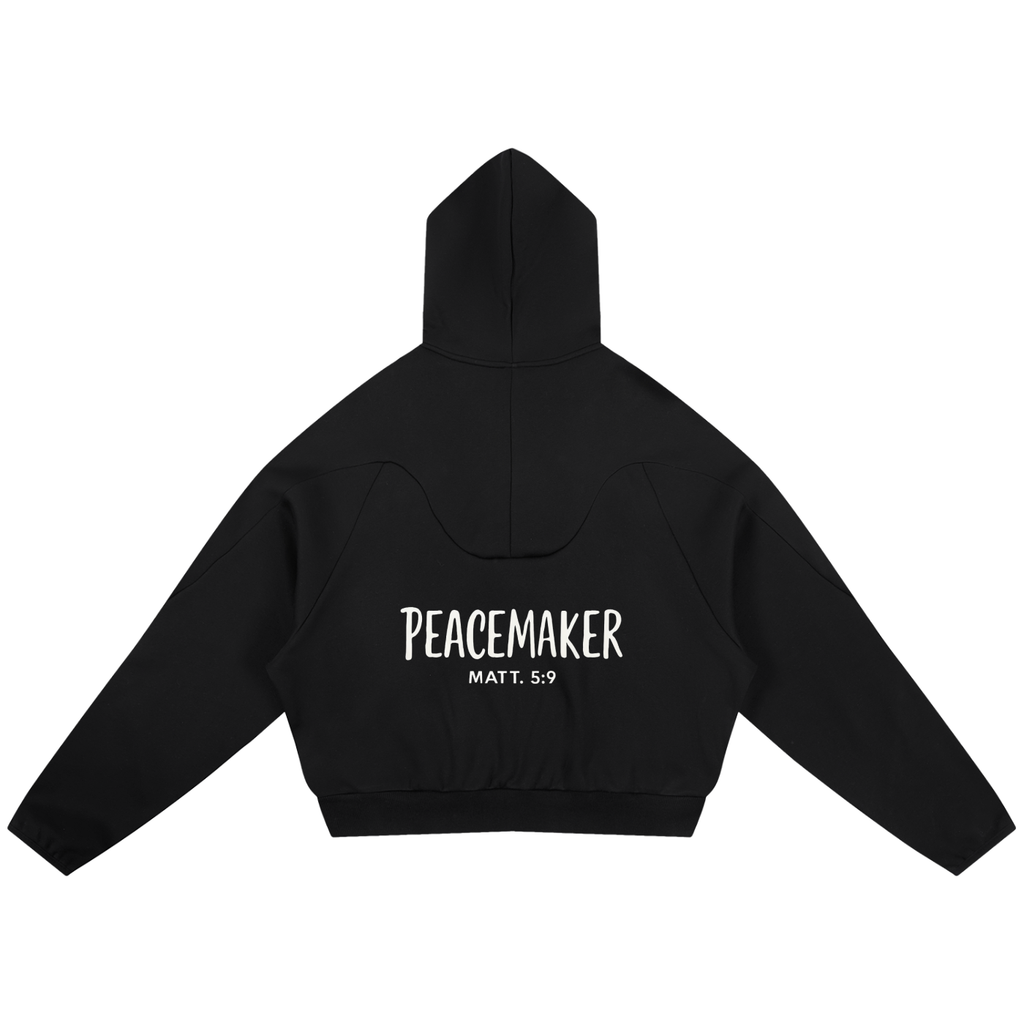 Hoodie Curved Panel Raglan (peacemaker)