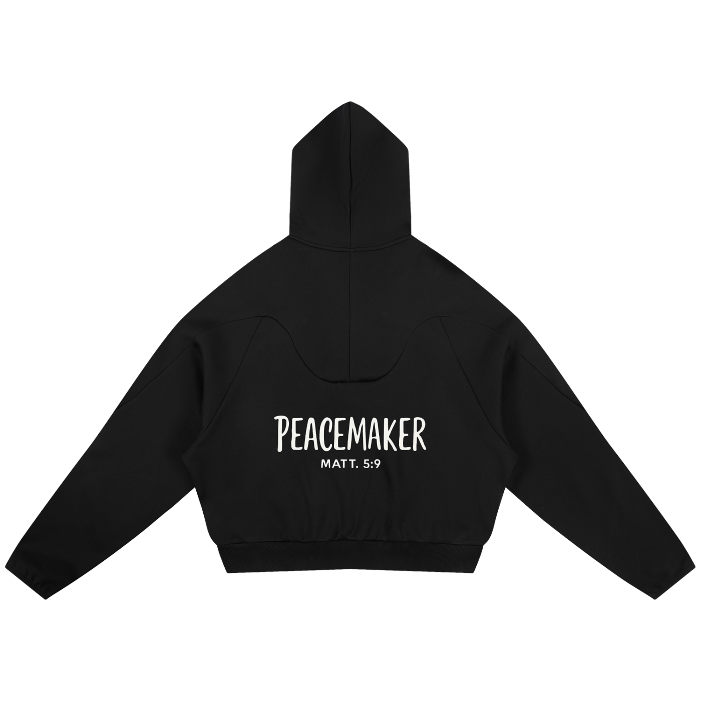 Hoodie Curved Panel Raglan (peacemaker)