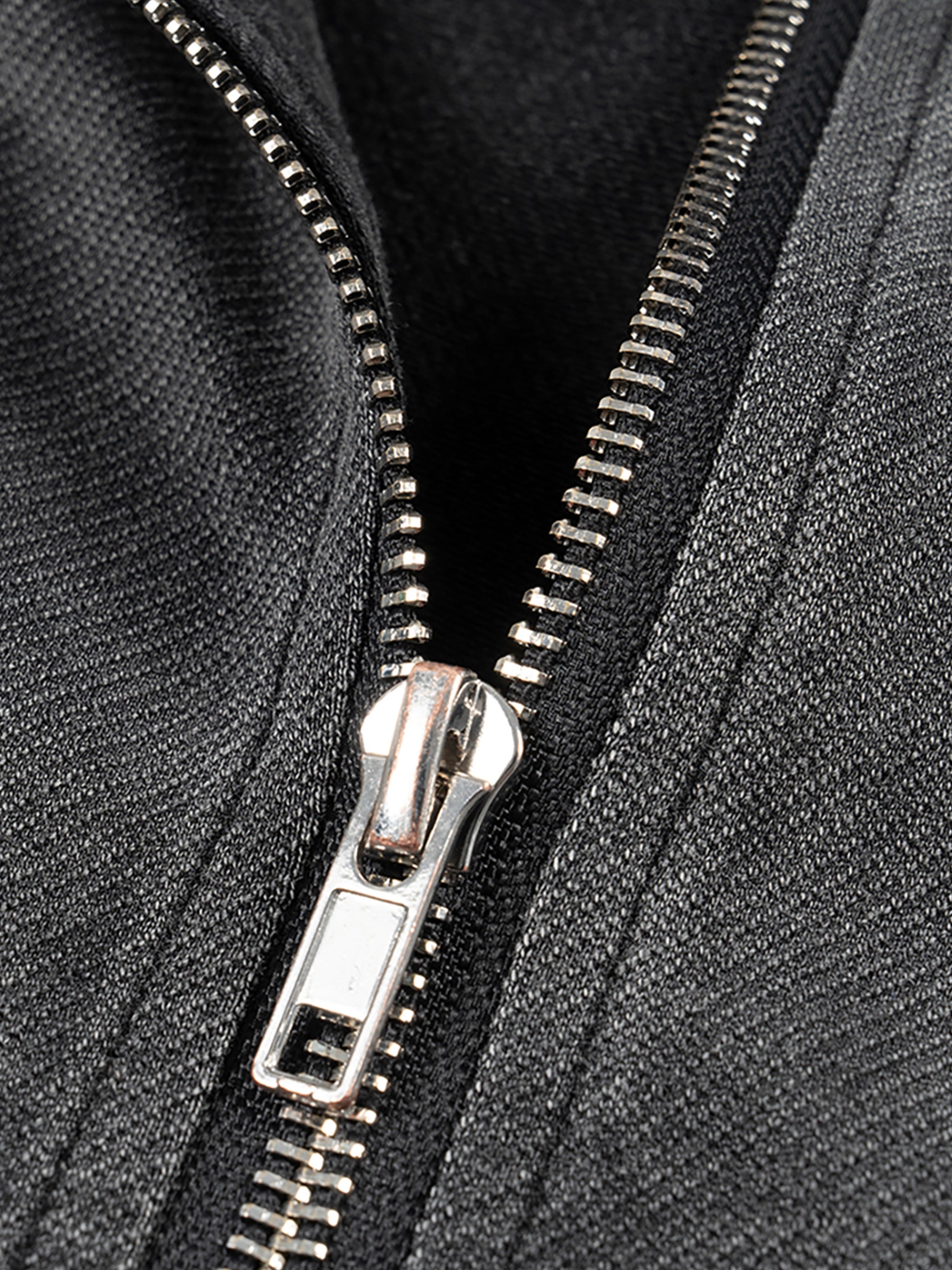 Zip-Up Hooded Tank Top Vintage